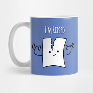 'I'm Ripped' (Dark Edition) Mug